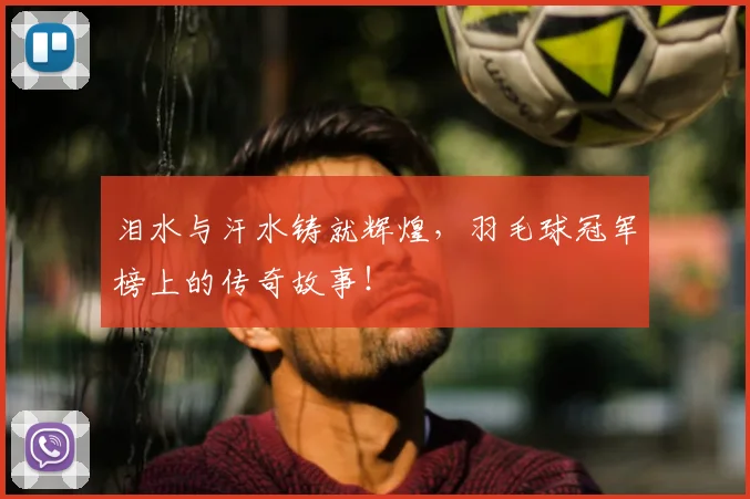 泪水与汗水铸就辉煌，羽毛球冠军榜上的传奇故事！