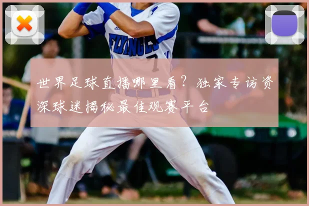 世界足球直播哪里看？独家专访资深球迷揭秘最佳观赛平台